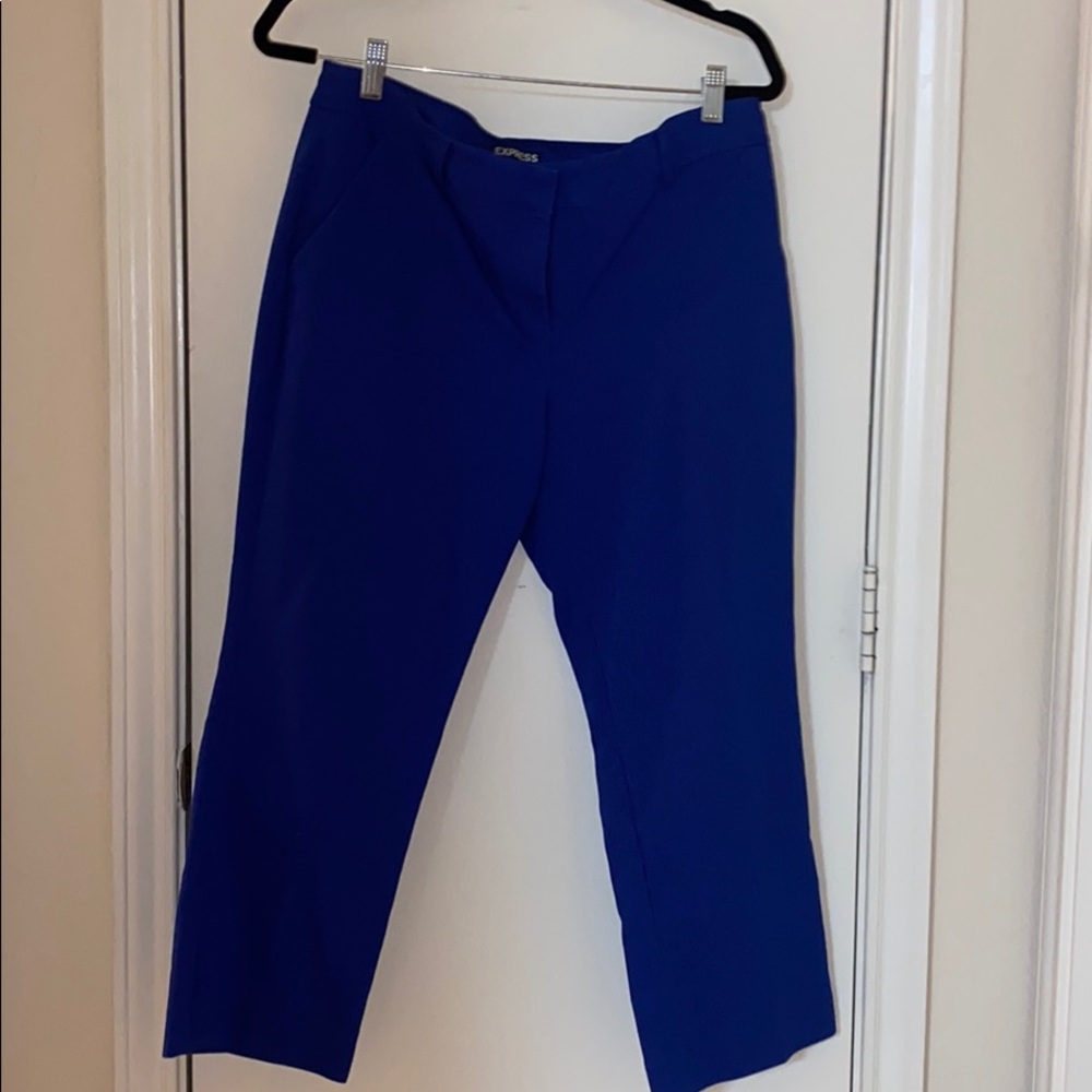Express blue columnist pant